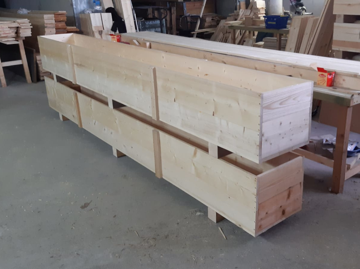 skrzynie drewniane do transportu morskiego